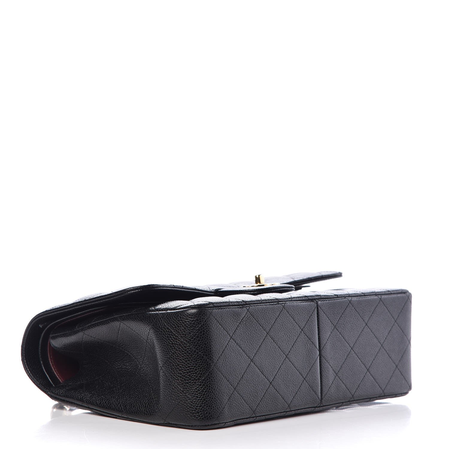 Chanel Caviar Quilted Jumbo Double Flap Black 4 of 9