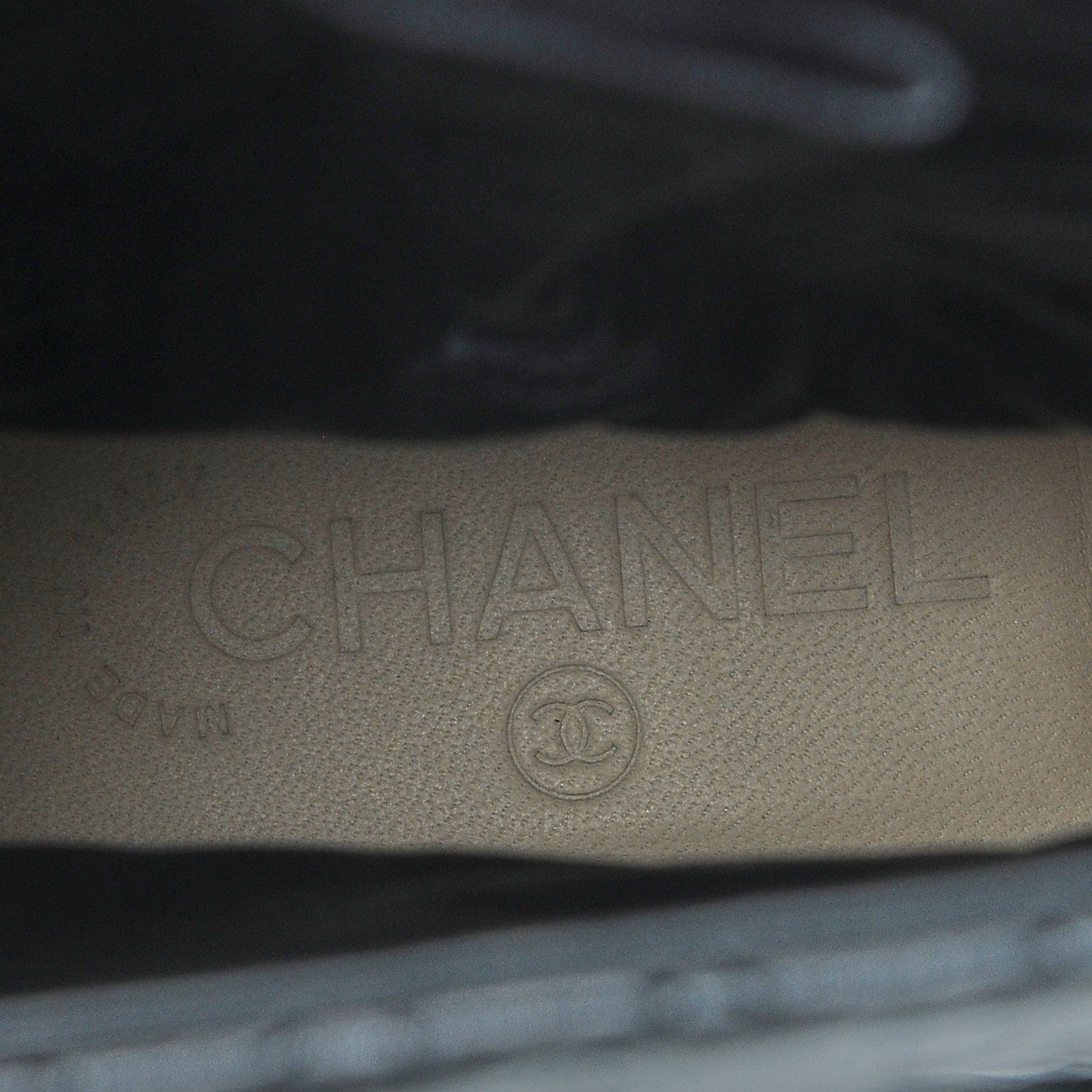 Chanel Calfskin Quilted Biker Boots 38 Black 7 of 8