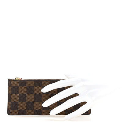 Louis Vuitton Damier Ebene Josephine Wallet Zippered Insert 2 of 6