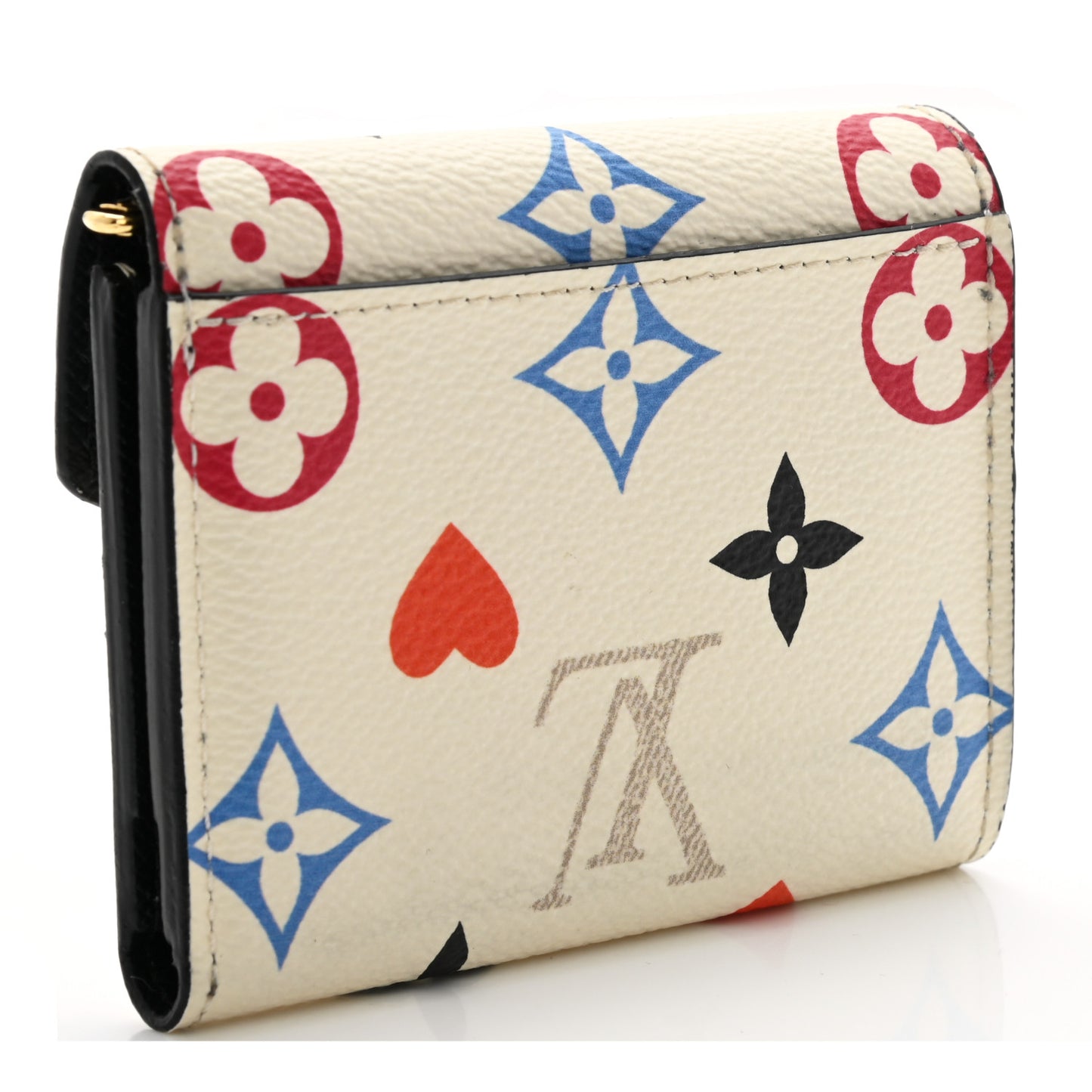 Game On Monogram Zoe Wallet White
