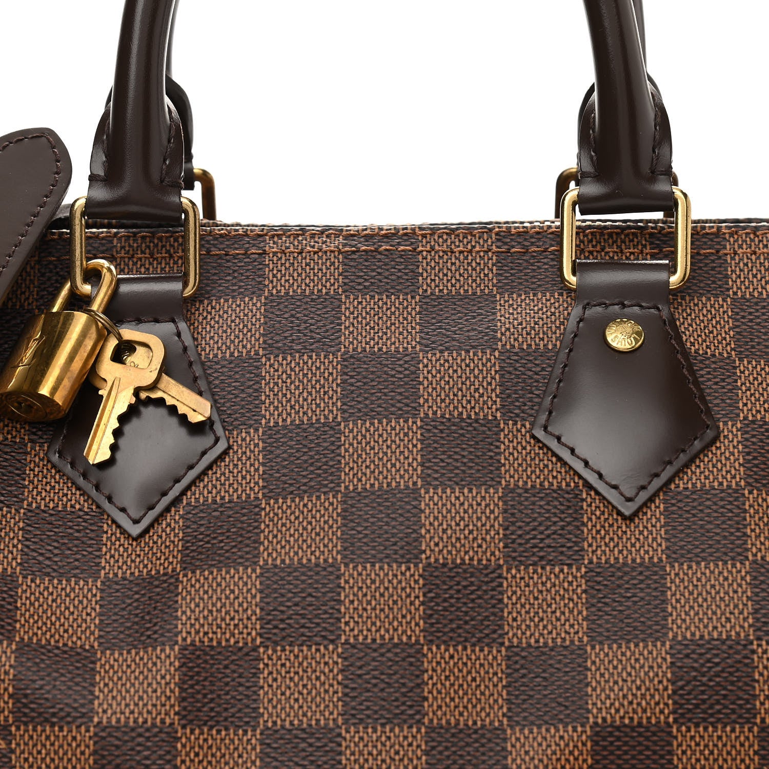 Louis Vuitton Damier Ebene Speedy Bandouliere 25 8 of 10