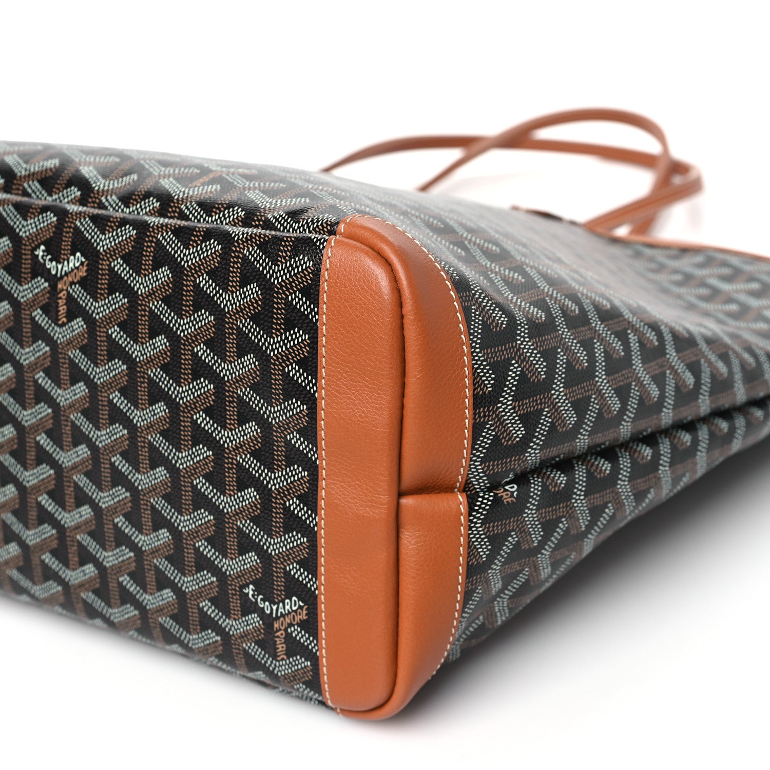 Goyard Goyardine Artois MM Black Gold 10 of 12
