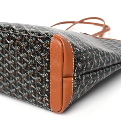 Goyard Goyardine Artois MM Black Gold 10 of 12