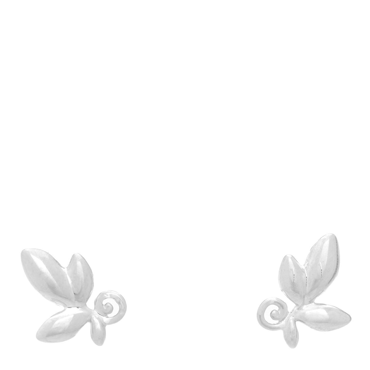 Sterling Silver Paloma Picasso Olive Leaf Earrings
