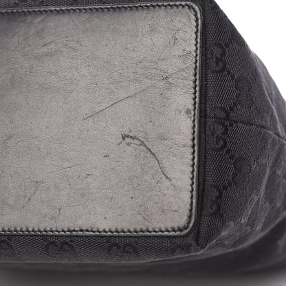 Gucci Monogram Bucket Tote Black 16 of 20