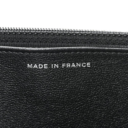 Chanel Lambskin Quilted Trendy CC Wallet On Chain WOC So Black 7 of 11