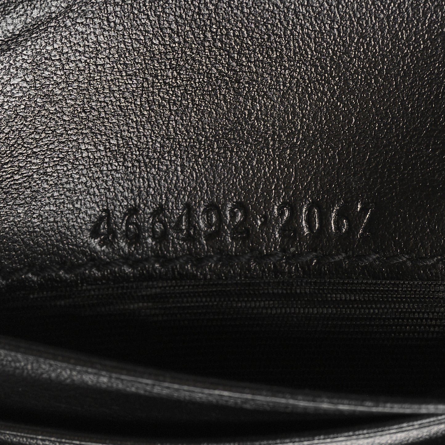 Calfskin Matelasse GG Marmont Card Case Wallet Black