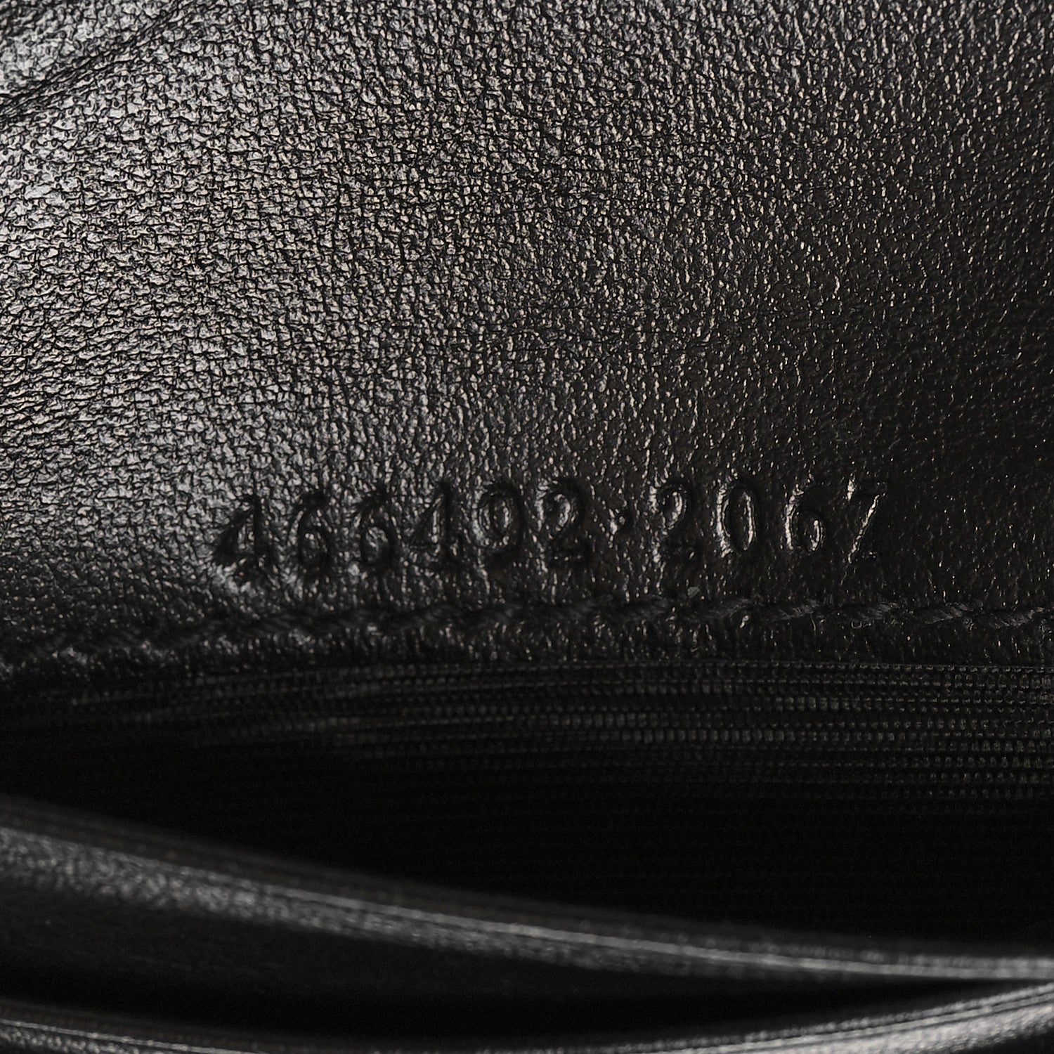 Gucci Calfskin Matelasse GG Marmont Card Case Wallet Black 8 of 11