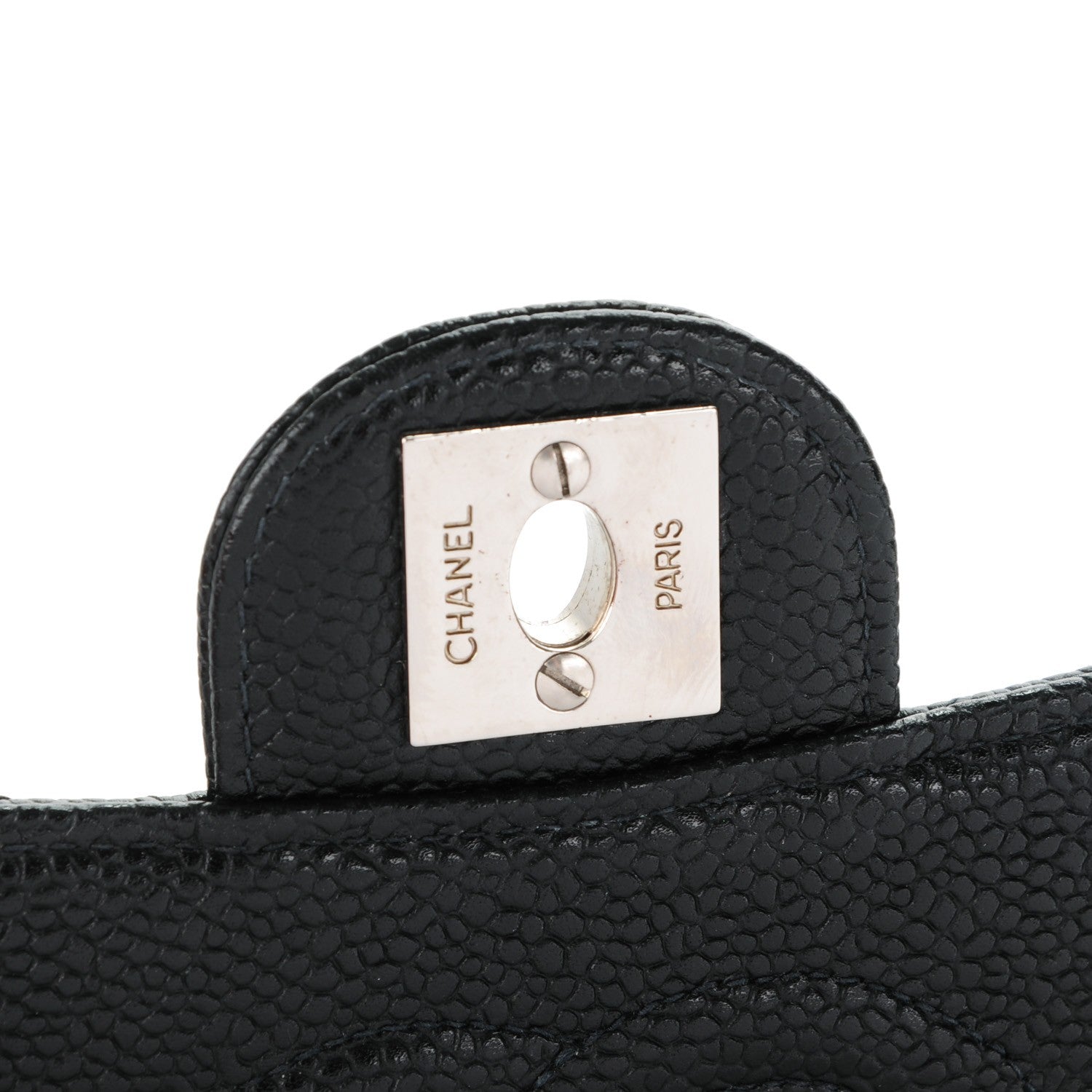 Chanel Caviar Quilted Mini Square Flap Black 6 of 8