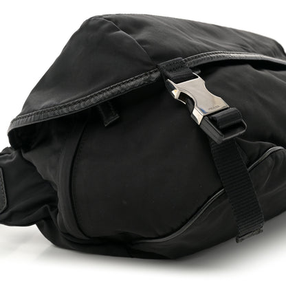 Prada Nylon Tessuto Montagna Messenger Bag Black 10 of 13