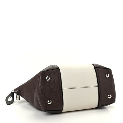 Louis Vuitton Taurillon Cuir Bi-Color Soft Lockit PM White 4 of 10