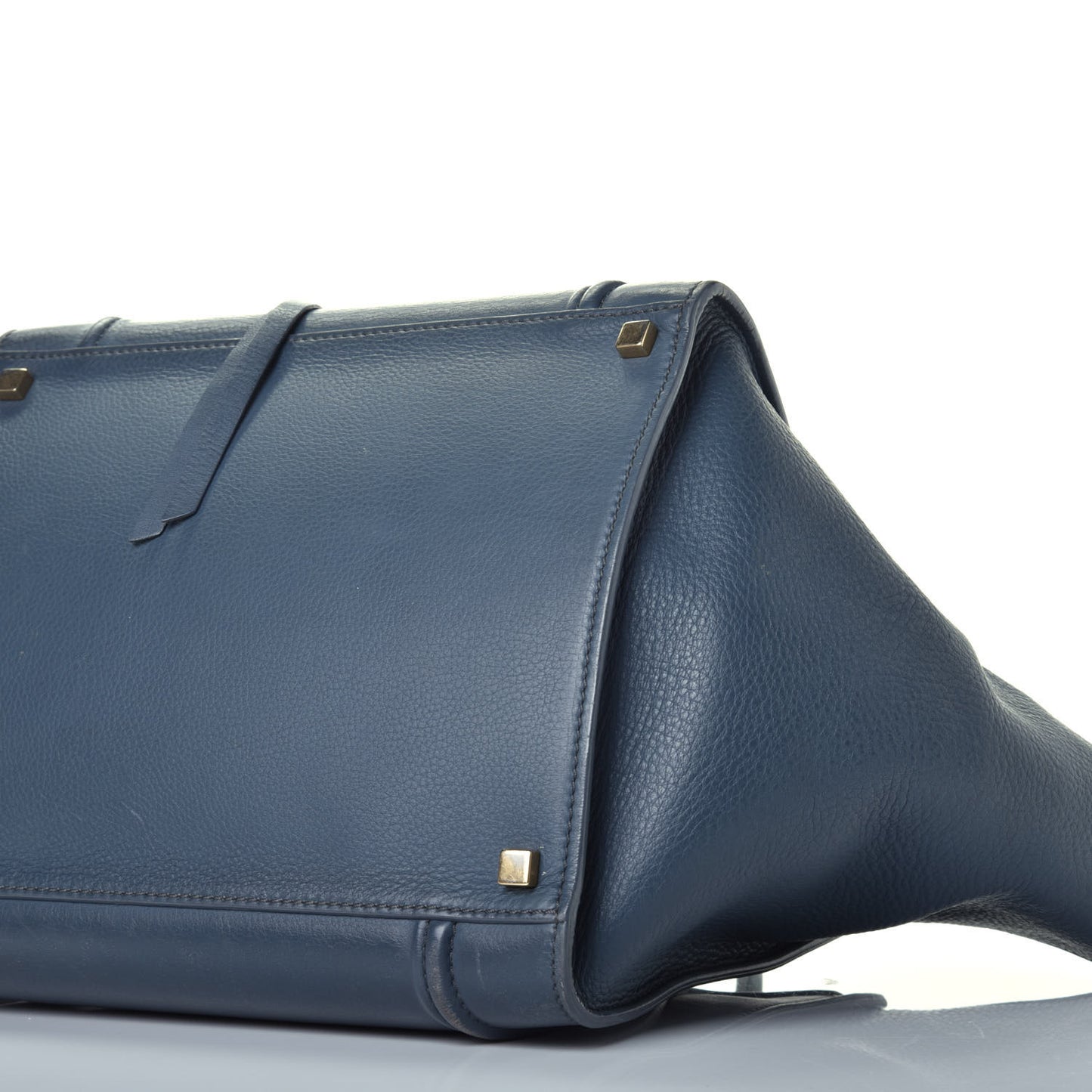 Supple Calfskin Medium Phantom Luggage Blue