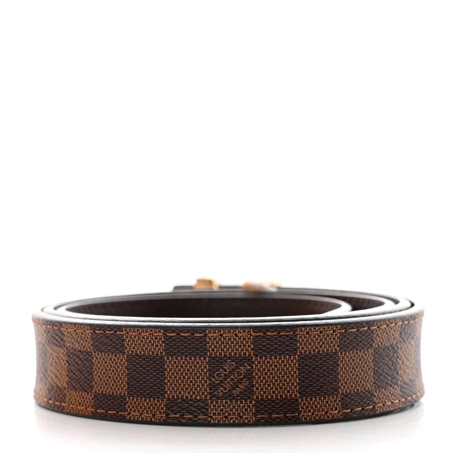 Mini Damier Ebene 25mm LV Initiales Belt 90 36
