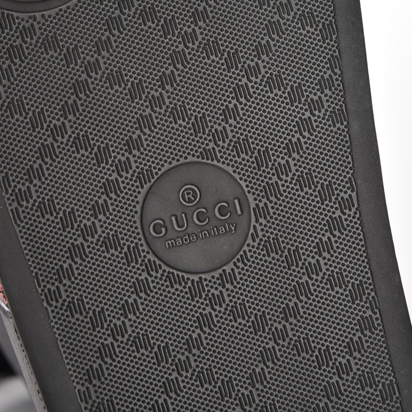 GG Supreme Monogram Blooms Slide Sandals 39 Beige Multicolor