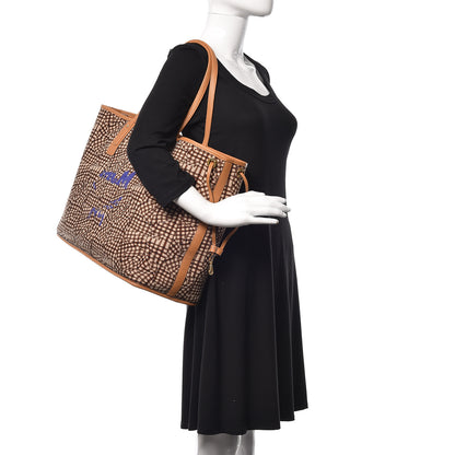MCM Visetos Large Liz Reversible Shopper Tote Cognac 2 of 17