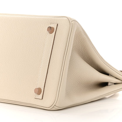 Hermes Togo BIRKIN 30 Craie 9 of 11
