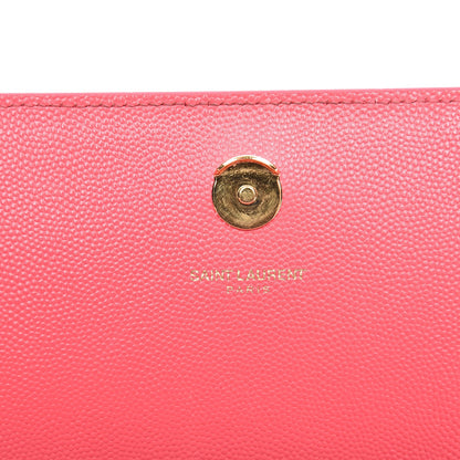 Saint Laurent Grain De Poudre Medium Classic Monogram Kate Satchel Rose Clair 7 of 13