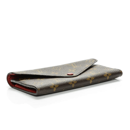Louis Vuitton Monogram Josephine Wallet Red 4 of 9
