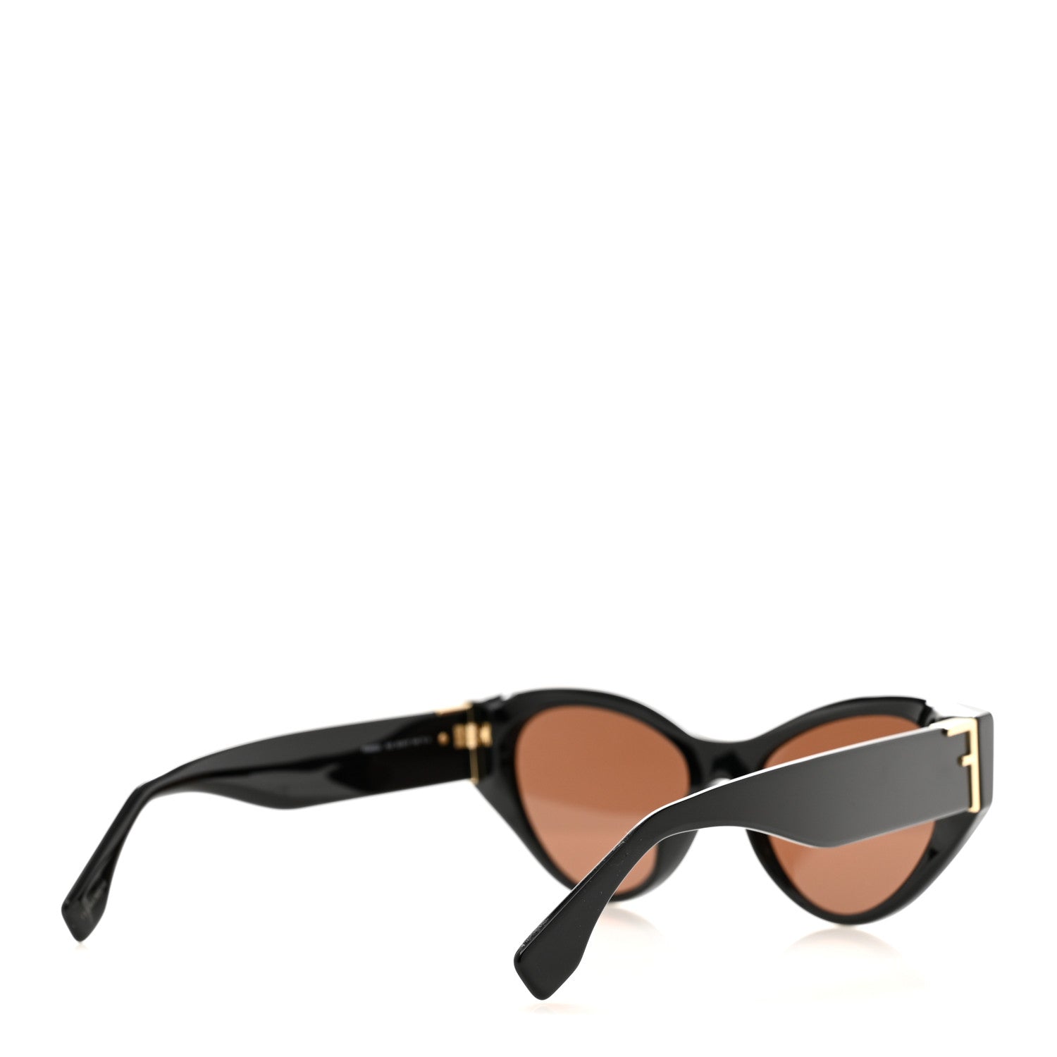 Fendi Geometric Sunglasses FE40035I Black 4 of 7