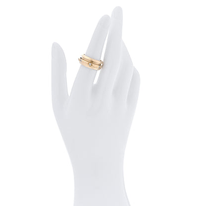 Piaget 18K Yellow Gold Diamond Possession Movable Ring 53 6.5 2 of 4