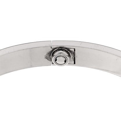 Cartier 18K White Gold LOVE Bracelet 19 9 of 9