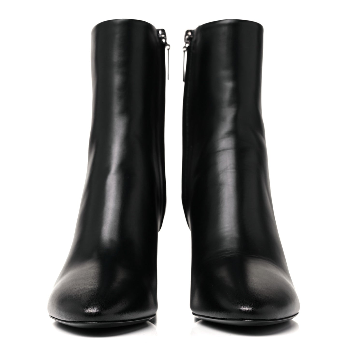 Nappa Vendome Loulou Ankle Zip Boot 38 Black