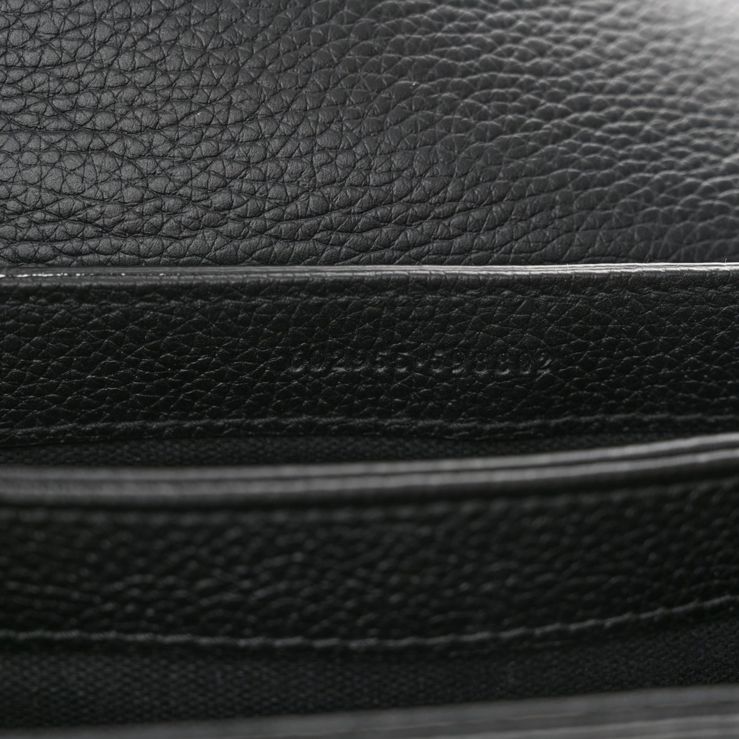 Calfskin Small Twin Skull Chain Crossbody Black