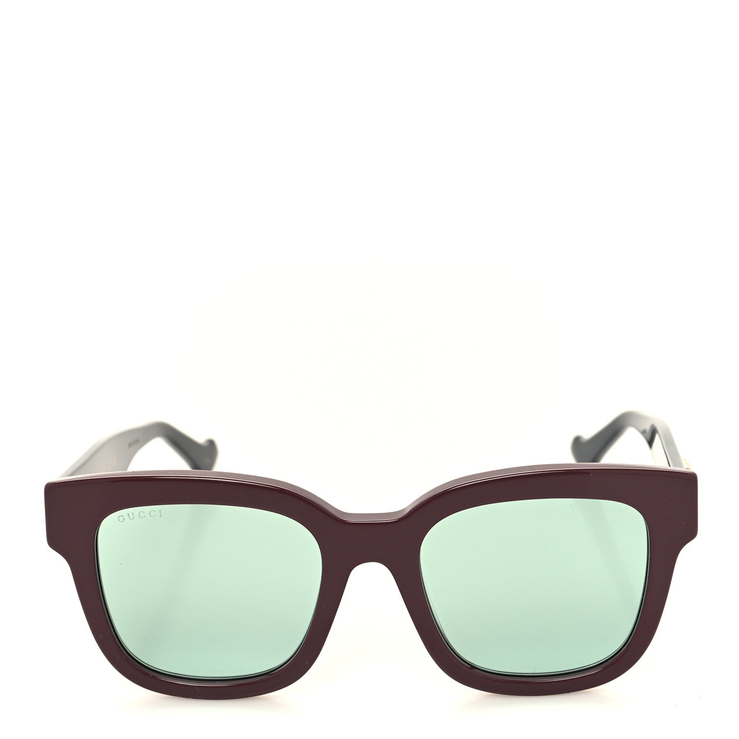 Gucci Rectangle 52mm Frame Sunglasses GG0998S Burgundy 2 of 8