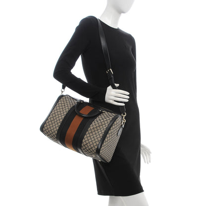Gucci Diamante Vintage Web Medium Boston Black 2 of 15