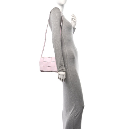 Bottega Veneta Lambskin Maxi Intrecciato Cassette Crossbody Bag Bliss Washed 2 of 11