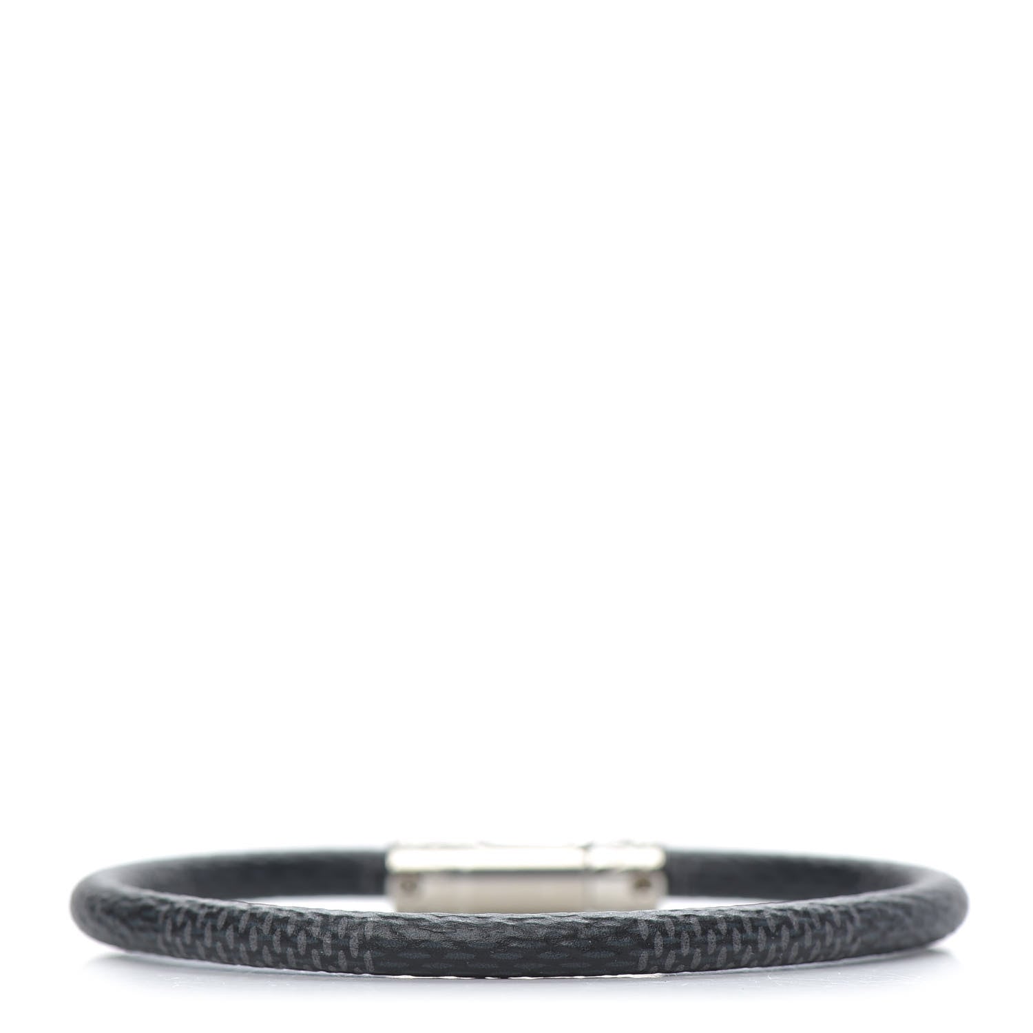 Louis Vuitton Damier Graphite Keep It Bracelet 17 3 of 5