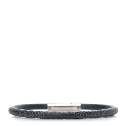 Louis Vuitton Damier Graphite Keep It Bracelet 17 3 of 5