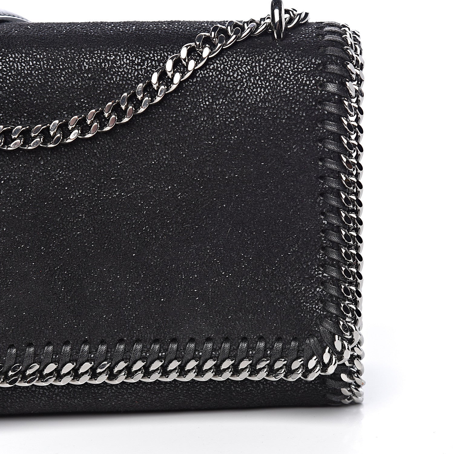 Stella McCartney Shaggy Deer Falabella Messenger Black 10 of 10