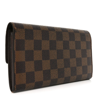 Louis Vuitton Damier Ebene Sarah Wallet 3 of 8