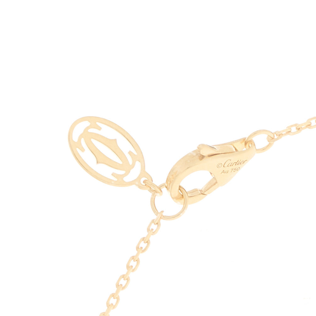 18K Yellow Gold Diamond XS D'Amour Pendant Necklace