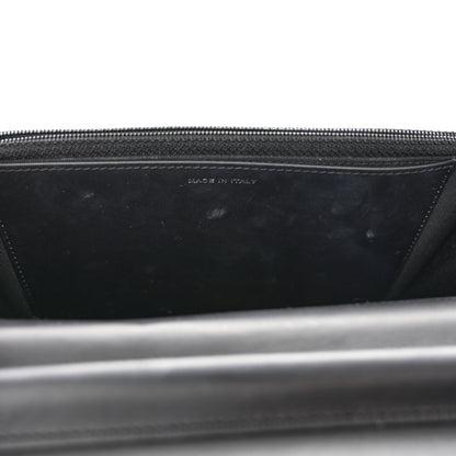 Chanel Patent Quilted Wallet On Chain WOC Black 12 of 14