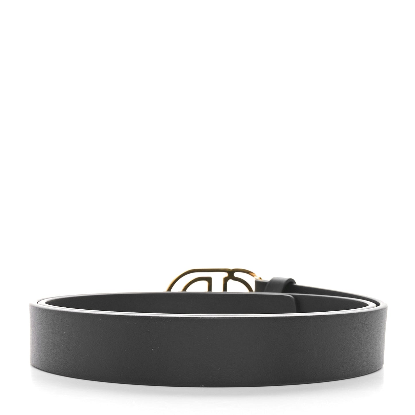 Calfskin 30 Montaigne Cut-Out CD Belt 80 32 Black
