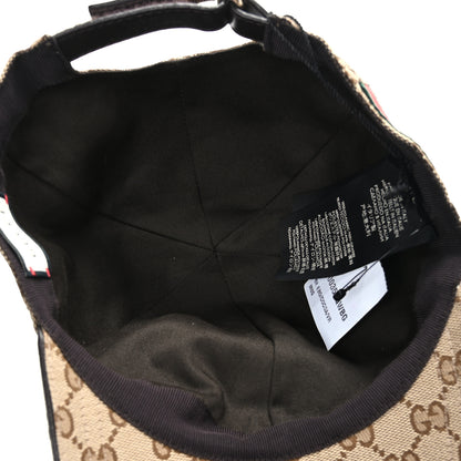 Gucci Monogram Web Baseball Hat M Beige Cocoa 6 of 9