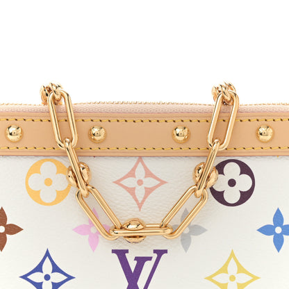 Louis Vuitton LV X TM Monogram Multicolor Pochette Accessories White 7 of 9