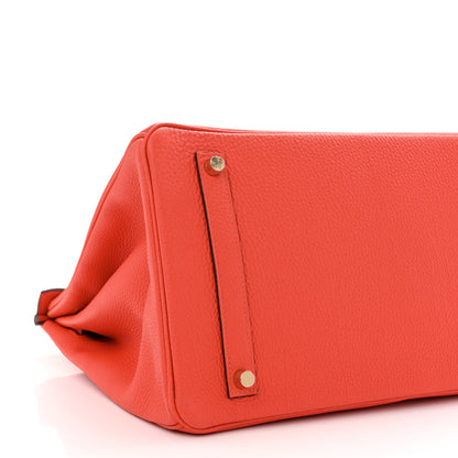 Hermes Togo Birkin 35 Capucine 9 of 10