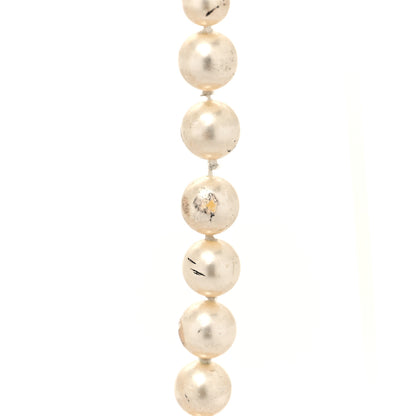 Chanel Graduated Pearl Long CC Necklace Gold 7 of 7