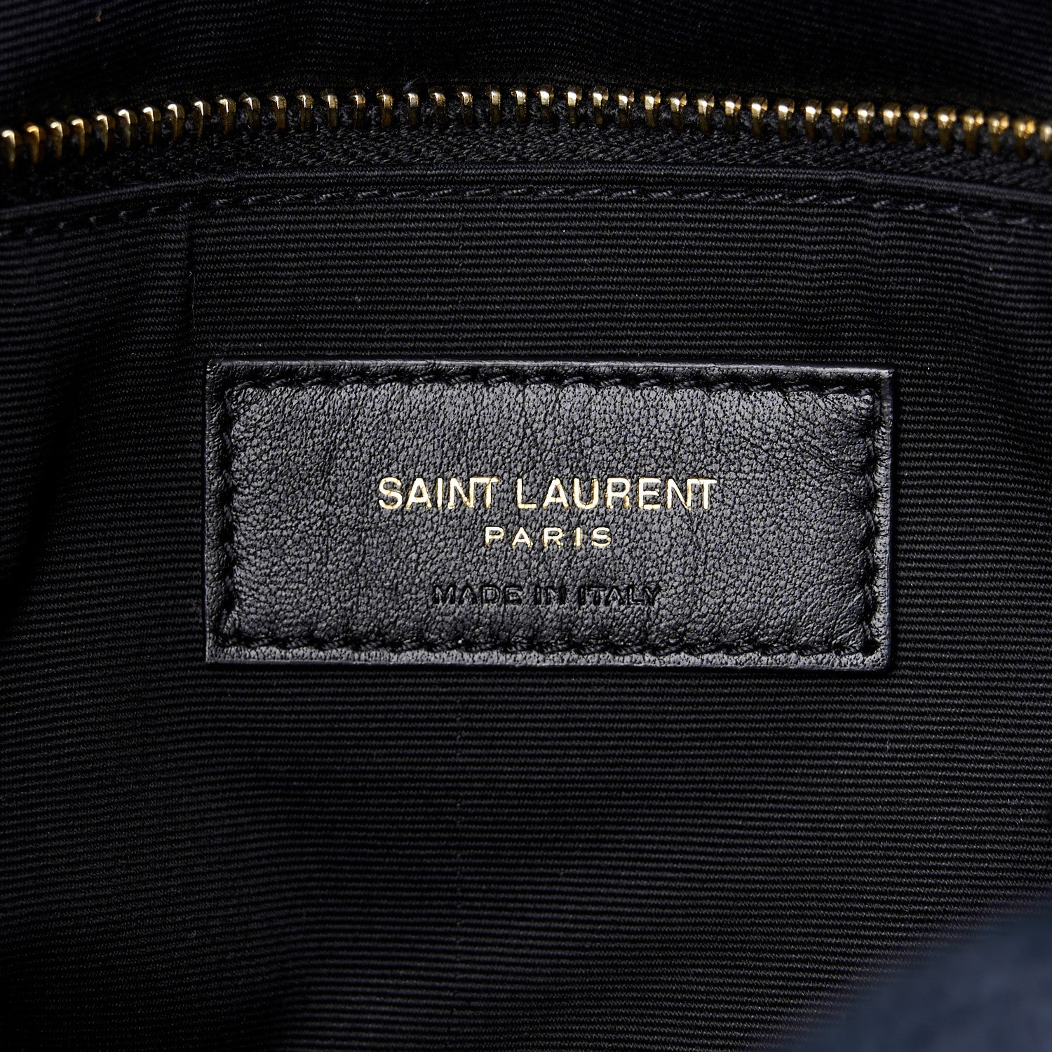 Saint Laurent Canvas Quilted Small Loulou Puffer Monogram Chain Satchel Marine 7 of 11