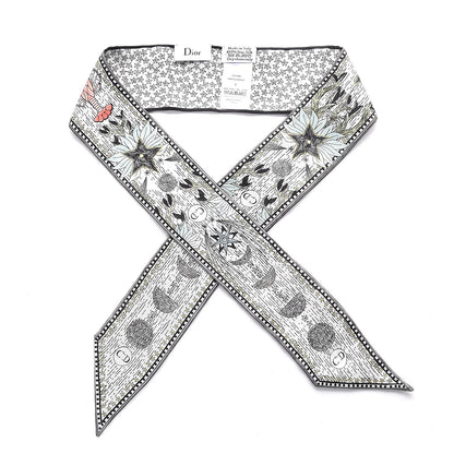 Christian Dior Silk La Lune Mitzah Scarf 1 of 4