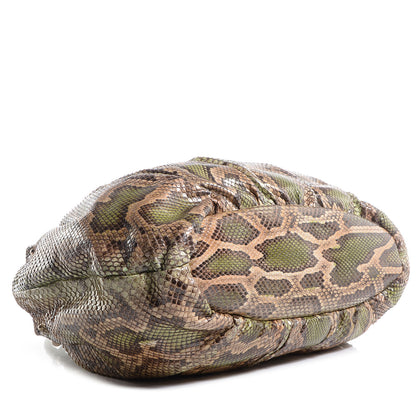 Gucci Python Studded Pelham Tote 4 of 7