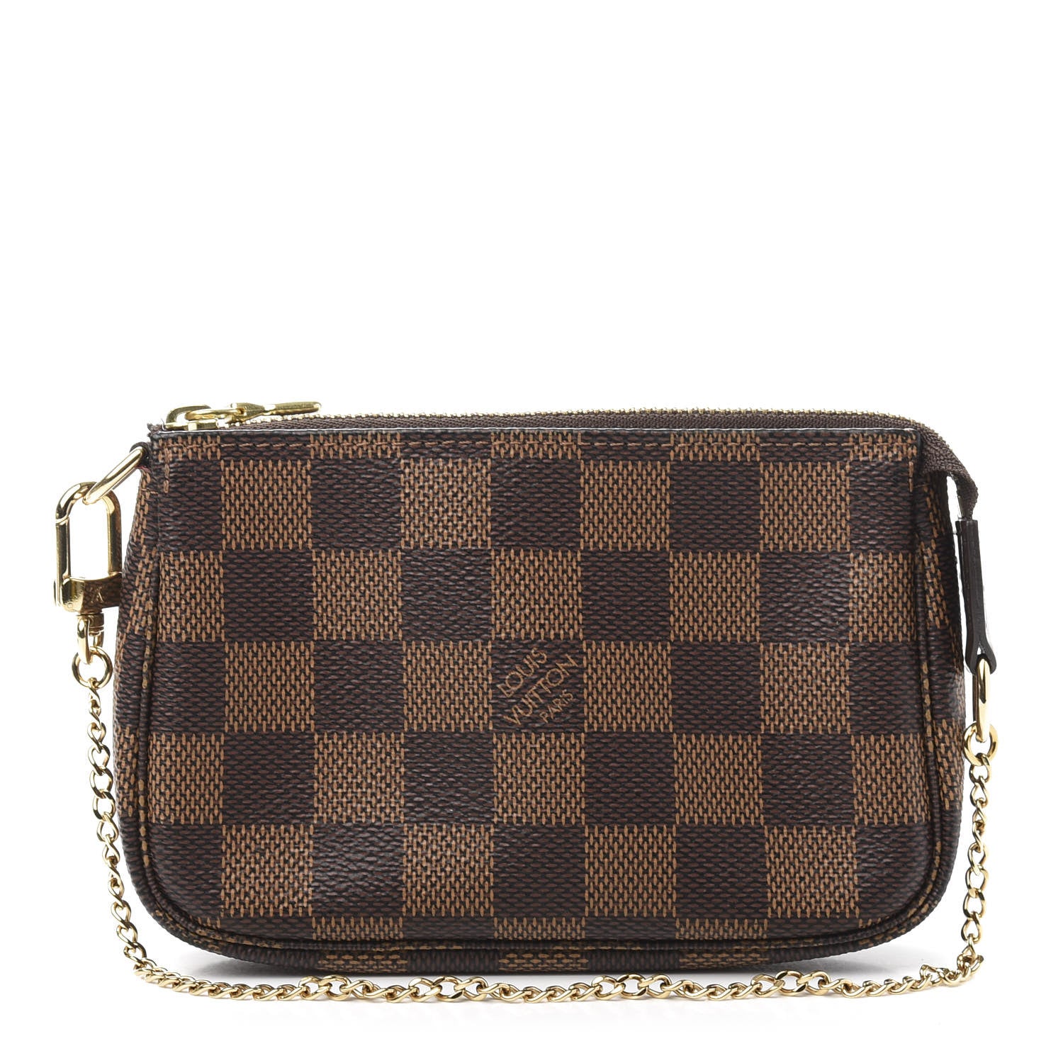 Louis Vuitton Damier Ebene Mini Pochette Accessories 1 of 9
