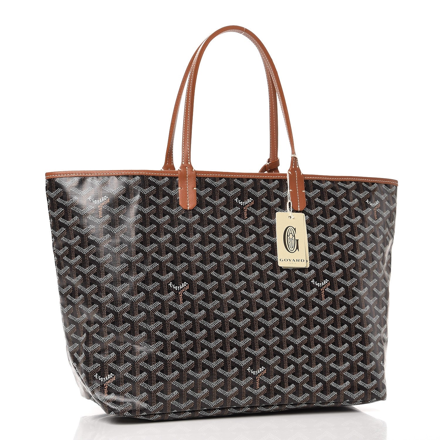 Goyard Goyardine Saint Louis PM Black Gold 3 of 6