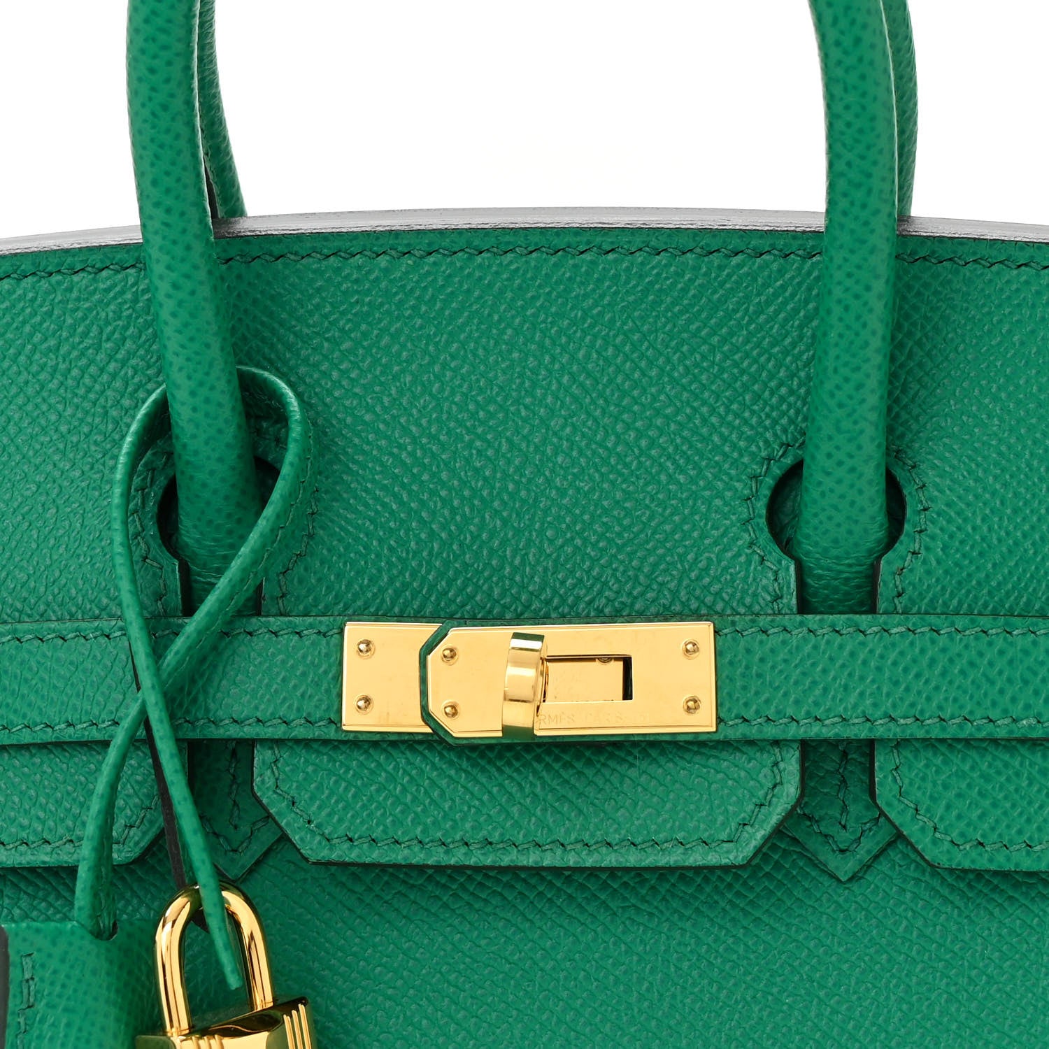 Hermes Epsom Birkin Sellier 25 Vert Jade 8 of 14