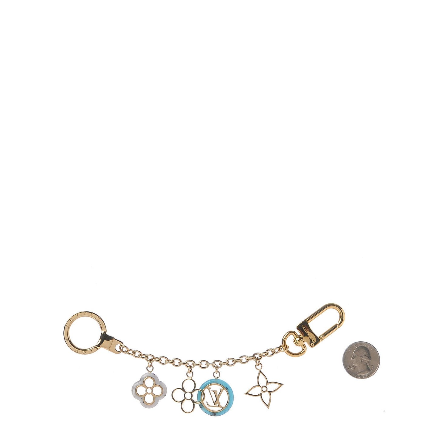 Colorline Bag Charm Chain Blue