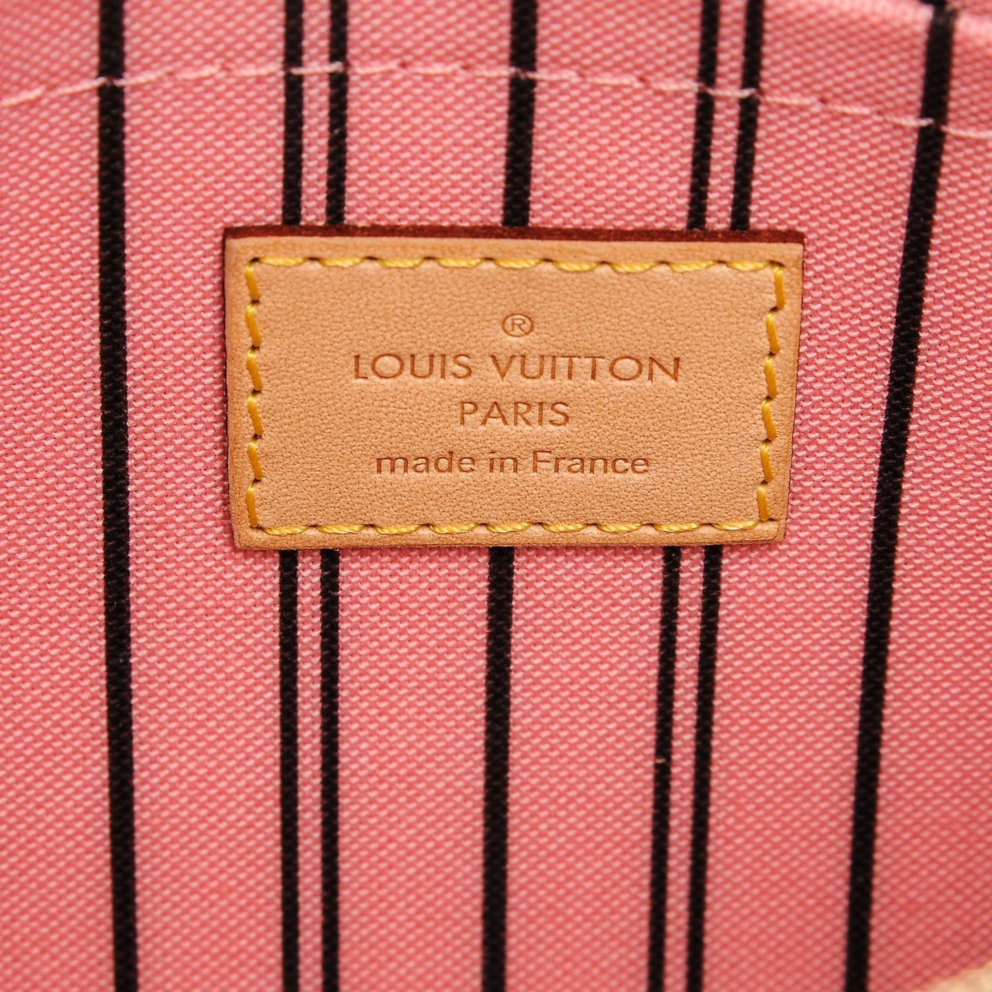 Monogram Neverfull MM GM Pochette Sugar Pink