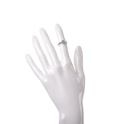 Tiffany Platinum Diamond .51ct Solitaire Engagement Ring 46 3.75 2 of 4